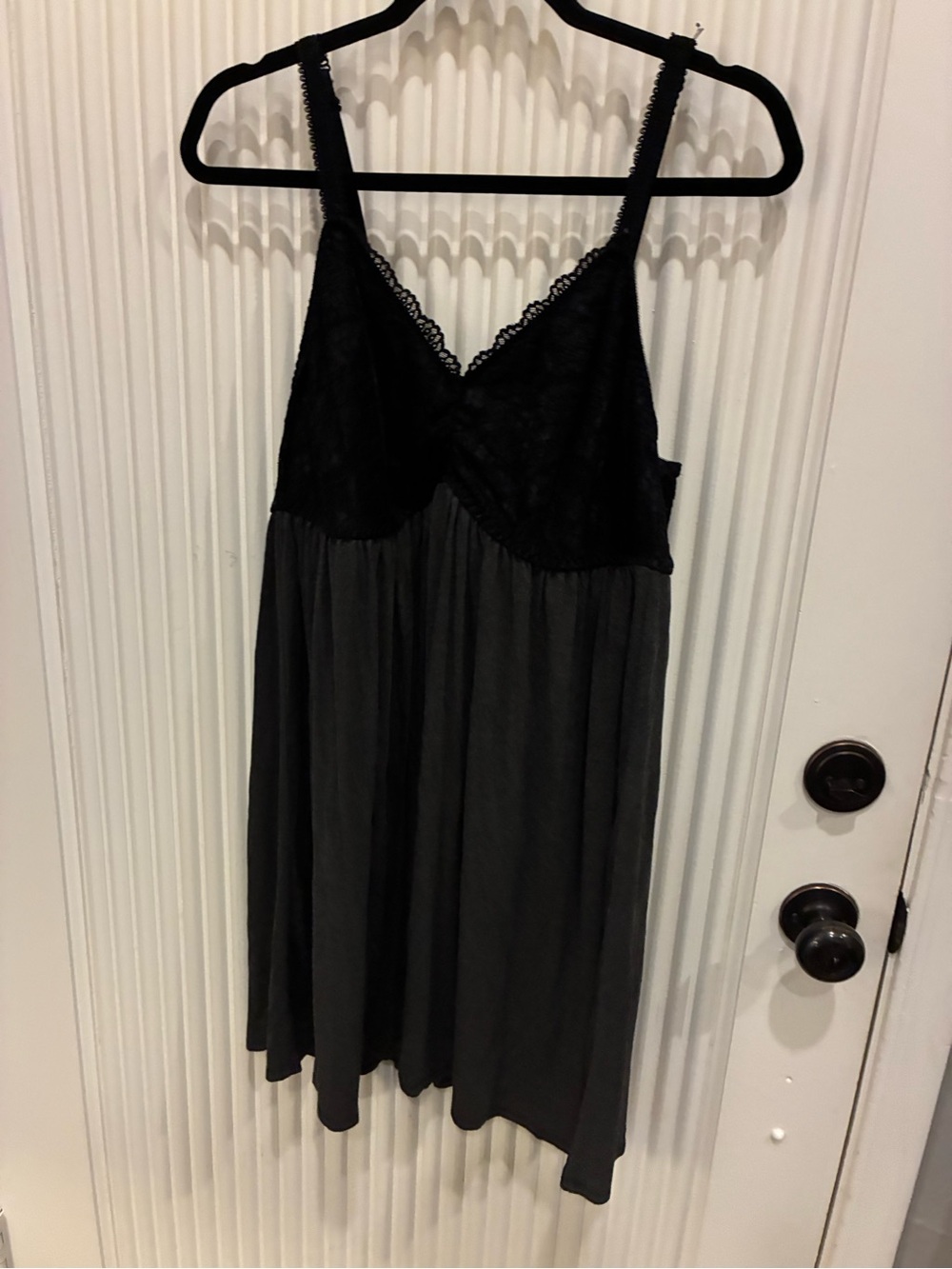 Torrid Black Lace Nightgown / Chemise Sz: 2X